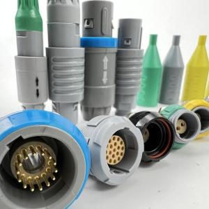 China RoHs Sterilized Push Pull Medical Connectors For ECG Monitor wholesale