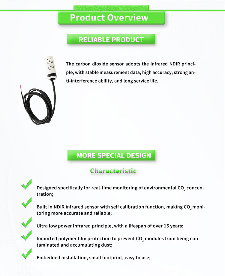 Real-Time Monitoring of CO2 Concentration with UNIVO Carbon Dioxide Sensor and RS485 Output