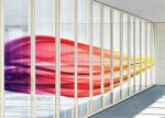 Fashion Digital Images Printed On Glass 6~12mm Thickness For Interior Partition