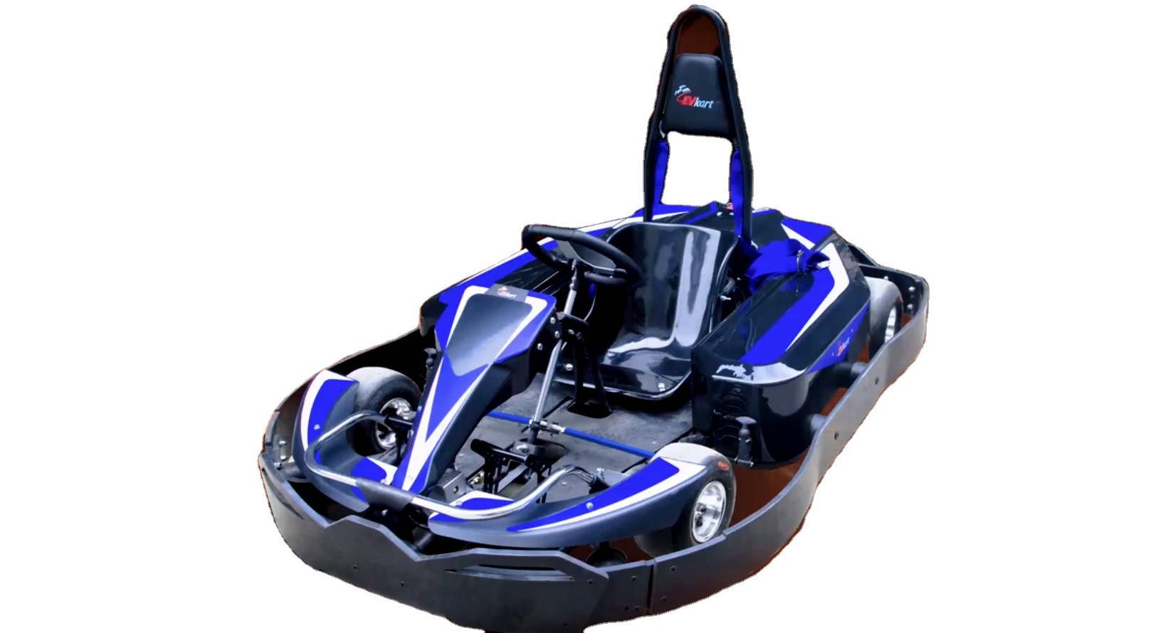 Green Blue 12Nm Electrical Go Kart With Adjustable Pedal CE