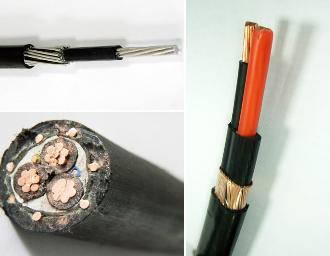 SEU Concentric Neutral Cable 600V Stranded Copper / Aluminum Conductor