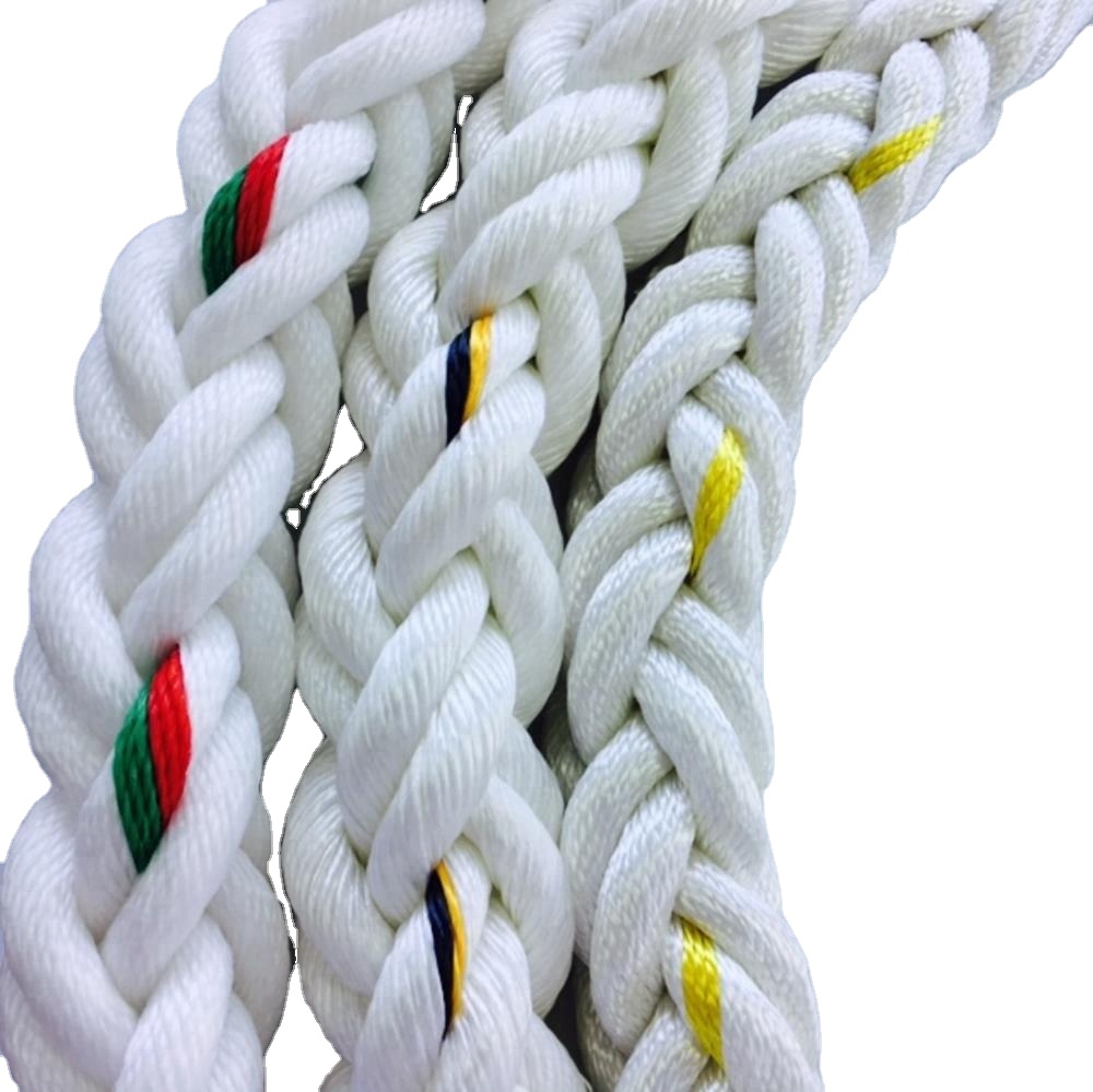 CCS.ABS.LRS.BV.GL.DNV.NK Certified 8 Strand Polypropylene Monofilament Marine Rope