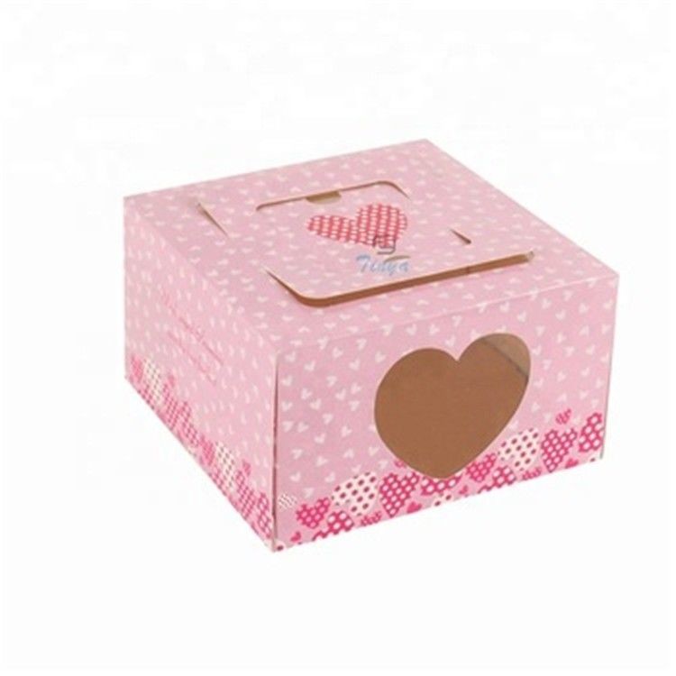 Corrugated Board Food Container Paper Box . Cupcake Box With Handle