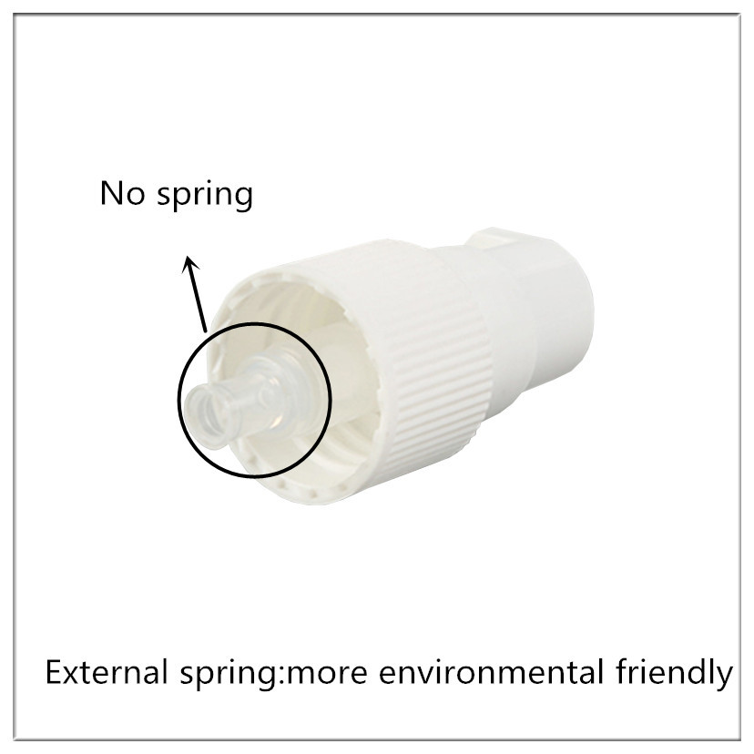 Ribbed Suface Fine Plastic Treatment Pump 20/410 24/410 For Lotion Cream