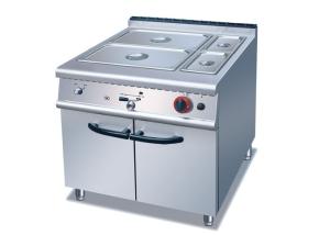 China Cabient Bottom Cooking Lines Adjustable Feet Restaurant Soup Bain Marie Food Warmer wholesale