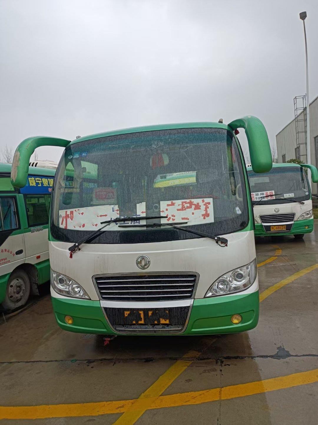 Dongfeng EQ6606 Chinese Brand Used Mini Bus 19seats 5.9m Length Euro V 2018