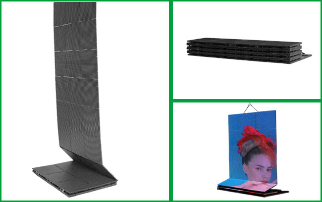 IP65 Stage LED Screens For Rental , Stage Background LED Display Smart 9mm Easy To Mount
