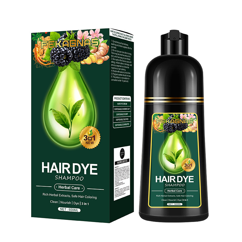 China Herbal Formula Hair Dye Shampoo Ammonia Free Cosmetic Grade wholesale
