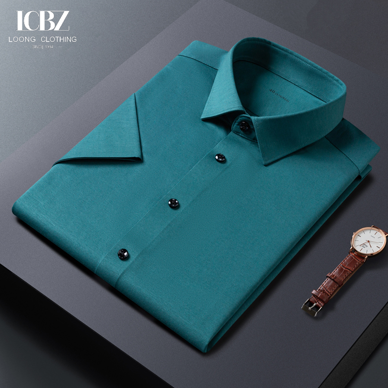 Customized OEM 100% Cotton Men's Non Iron Long Sleeve Shirts For Tuxedo Dress Fabric