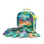 Stylish Elegant Design Cardboard Suitcase Gift Box For Jigsaw Puzzle Game