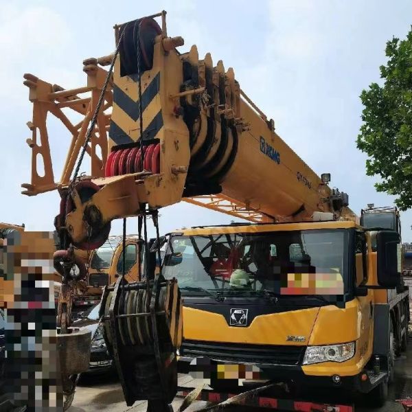 Hot Selling Used Truck Mounted Crane 50 Ton Hydraulic Lifting Mobile Truck Crane for Sale