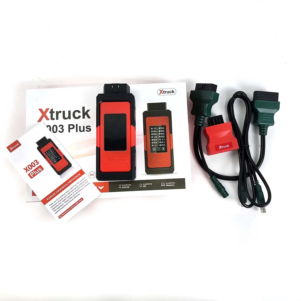 Truck support forCum-mins vocom Xtruck X003 plus Read Codes rasing Codes (DPF) Heavy Duty Diagnostic Tool+CF53 laptop