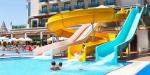 Outdoor Game Water Park Equipment Play Area Big Fiberglass Slide For Kids