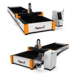CNC Fiber Laser Cutting Machine 2000*6000 Mm 6000W laser metal sheet cutting