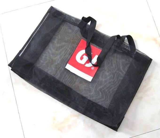 Reusable Grocery Tote Large Mesh Shopping Bag Nylon Grocery Tote Garment Accessories Mesh Beach Bags, Grocery Produce To