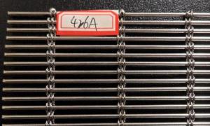China Crimped Decorative Metal Mesh For Cabinet Doors Twill Weave Style wholesale