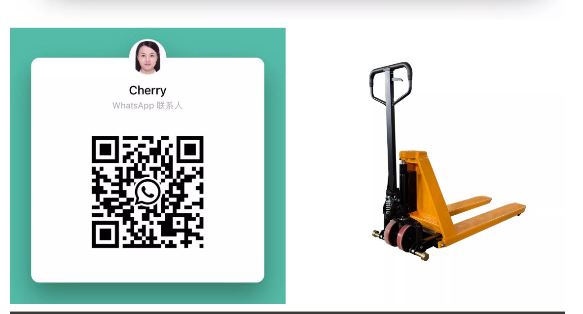 1500kg Manual Hydraulic Scissor Lift Single Scissor Lift Pallet Truck Lifting Height 800mm