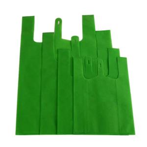 China Small Hot Stamping Non Woven Reusable Bags 80G wholesale