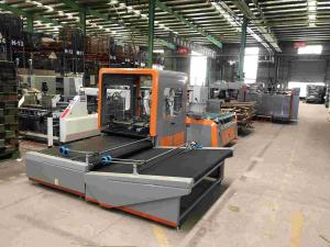 China 300g/M2 Corrugated Folder Gluer Machine 80m/Min HM1300 6 Bar Air Compressor wholesale