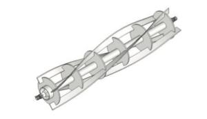 China 7&quot; 26&quot; GAMT1015 Reel-5 Blade Cylinder Mower Blades Fits DEERE 2653 2653A 2653B Mower wholesale