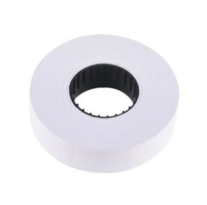 China 23mm Price Tag Sticker Roll , White Price Gun Sticker Rolls wholesale