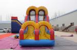 Dual Lane Inflatable Sports Games / Obstacle Course 15.2x3x4.9m