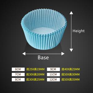 China Anti Oil PE Lamination Wedding Cupcake Liners Offset Printing wholesale