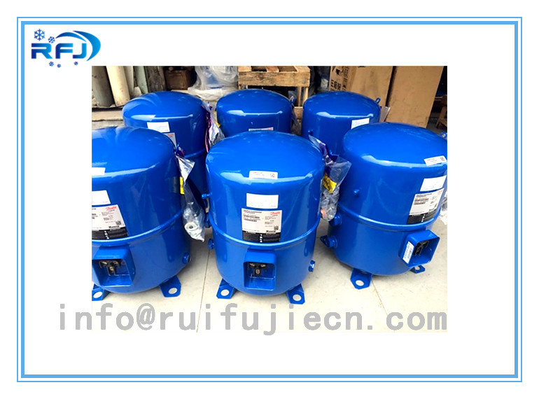 Blue Color Water Cooled Condenser , Maneurop Hermetic Compressor Condenser Unit MT80/WN10H-MT160/WN15H