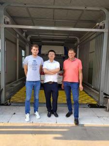 China 25Kw Touch Free Car Wash Machine For Cleaning wholesale