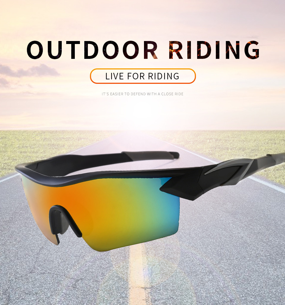 Designer Polarized Cycling Sports Sunglasses Outdoor Anti Sand Wind