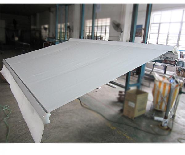 Home Patio Motorized Waterproof Retractable Awning With Screen