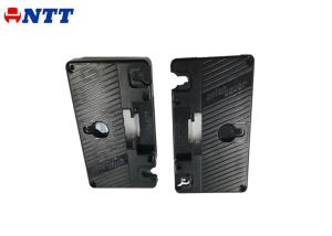 China OEM Hot Runners In Injection Molds Moldmaster Black PP Plastic Cover Parts wholesale