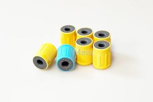China Bulk Plastic Vacutainer Cap Yellow Blue For Blood Tube wholesale