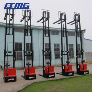 China Industrial Counterbalance Pallet Stacker , Powered Pallet Truck Forklift wholesale