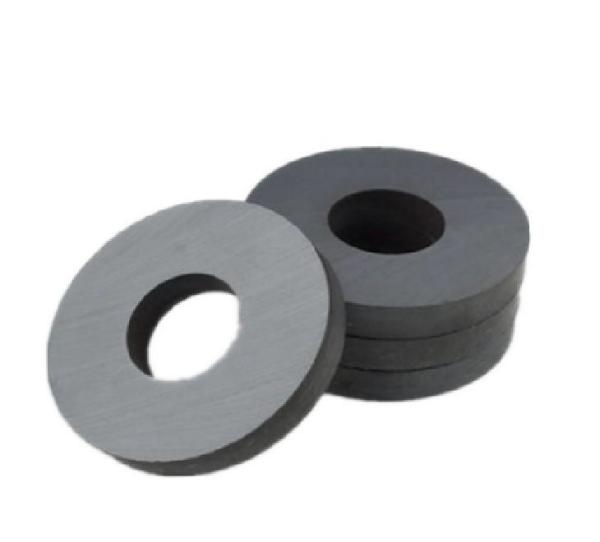 Customized OEM Ring Ferrite Magnets Y35 Anti Corrosion Louderspeaker Magnetic