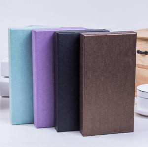 China Generous Kraft Paper Jewelry Boxes With Embossing / Stamping Printing wholesale