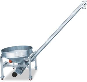 China 3 - 5 CBM Per Hour Powder Feeding Chemical Packaging Machine Inclined Elevator wholesale
