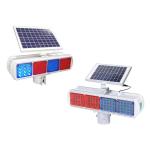 Waterproof Solar Traffic Lights Led Burst Flash Traffic Warning Light
