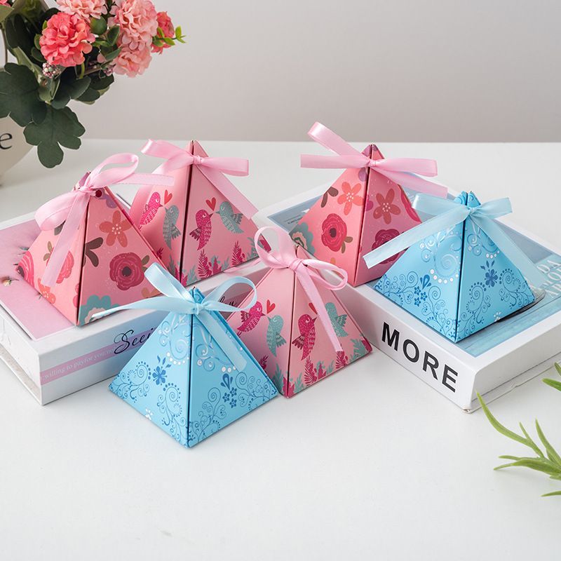 House Shaped Elegant Gold and Silver Hot Stamping Gift Packaging Paper Box