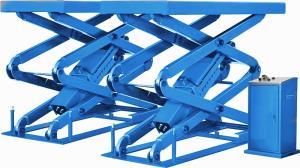 China 8000lbs High Rise In Ground Scissor Lift Speed Of Rise 50 Seconds wholesale