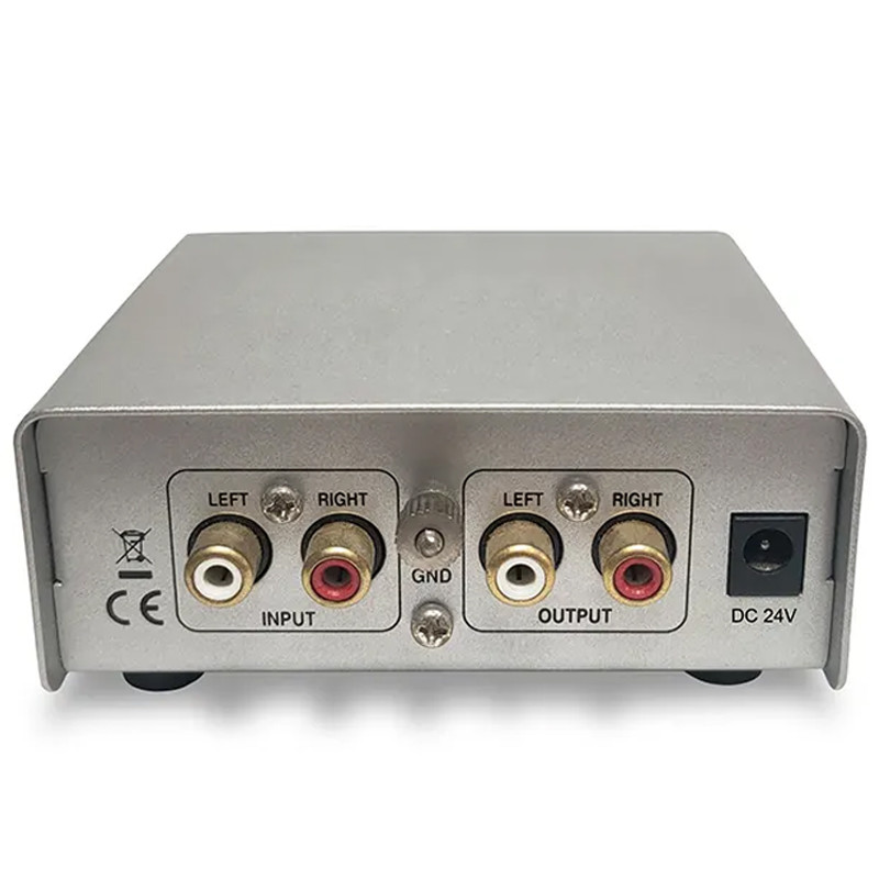 Phono Box DC - MM/MC Phono Preamp With Line Output Phono Turntable Preamp Mini Electronic Audio Stereo Phonograph Preamplifier