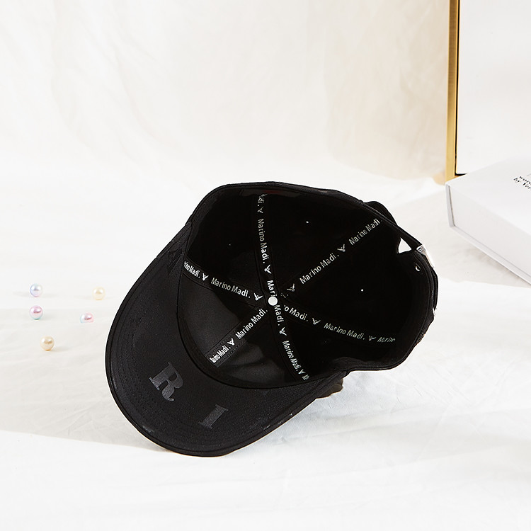 Guangzhou ACE debossed pattern logo on polyester hat Adjustable Baseball Cap dad hats