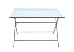 China Square Tempered Glass Patio Table wholesale