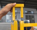 6'x9.6' Construction Security Temp Fence Panels Tubing 30mm*30mm brace 20mm*20mm