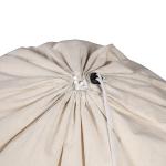 Heavy Duty Cotton Drawstring 28x40cm 210D Canvas Hanging Hamper