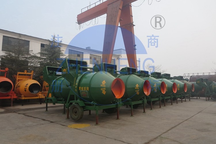 380V Reversing Drum Electric JZC750 Concrete Mixer 1200L Charging Capacity Durable