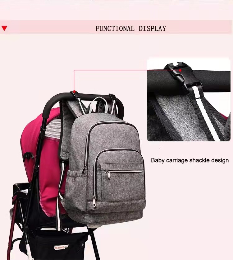 Top Fashion Portable Oxford Large Capacity Mummy Backpacks For Mom Bag Baby Organizer