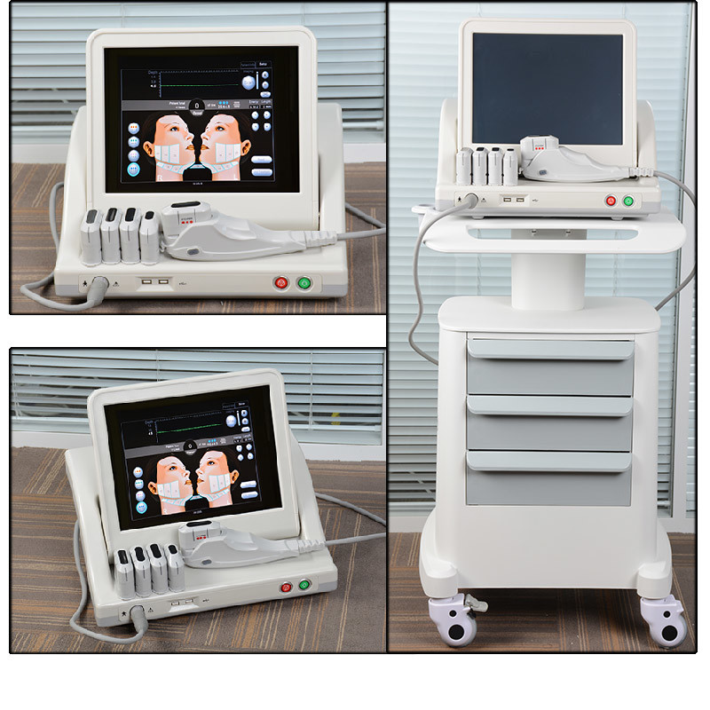 Home Body Slimming Ultrasound Hifu Beauty Machine Rohs Compliant