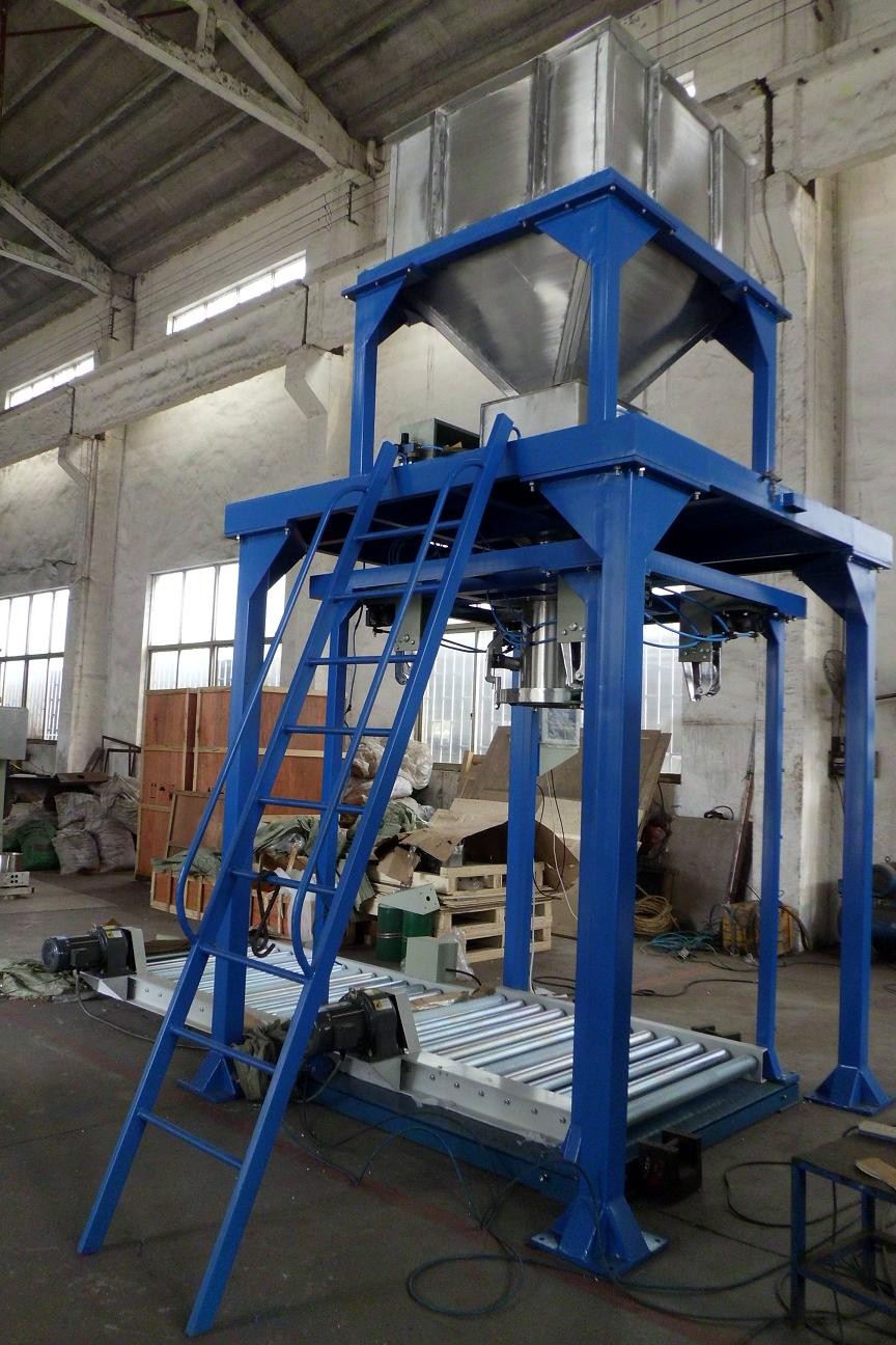 0.6Mpa Air Pressure FIBC Bag Packing / Ton Bag Filling Equipment 0.2KW - 5.5kW
