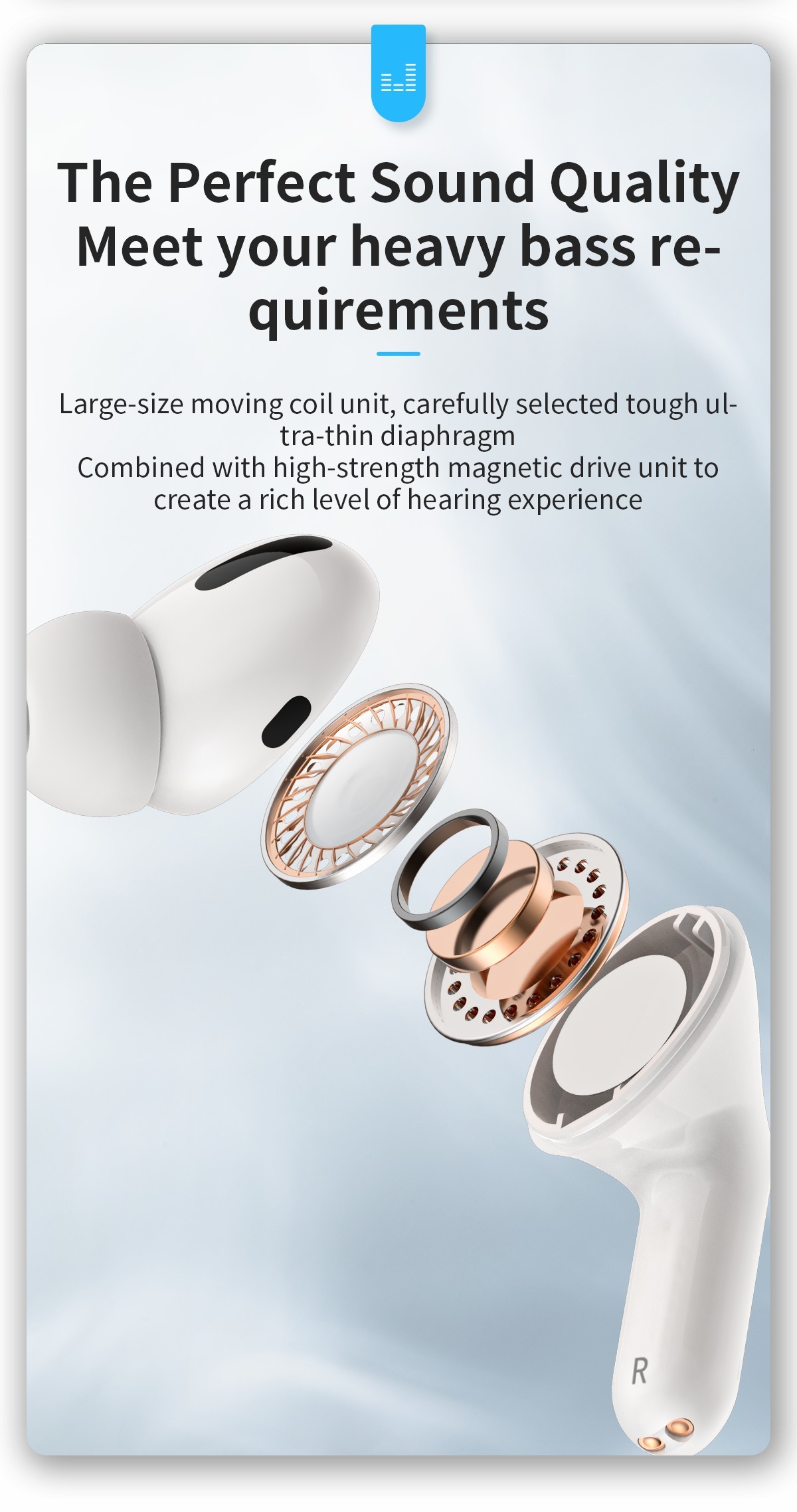 110 Days TWS Bluetooth Earphone V5.1 True Wireless Stereo Earbuds